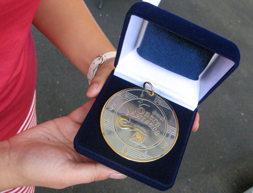 приз конкурса фестиваля "Лето - это маленькая жизнь". Фото "Кавказского узла"