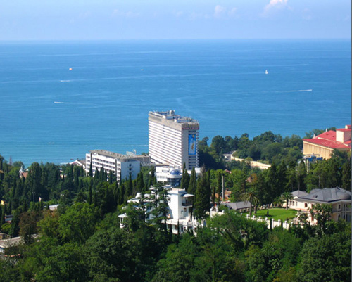 Вид города Сочи. Фото с сайта Sochi Russia Winter Games.com