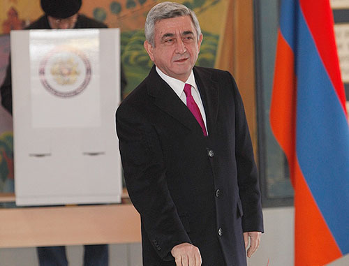 Серж Саргсян. Фото PanARMENIAN Photo/Tigran Mehrabyan
