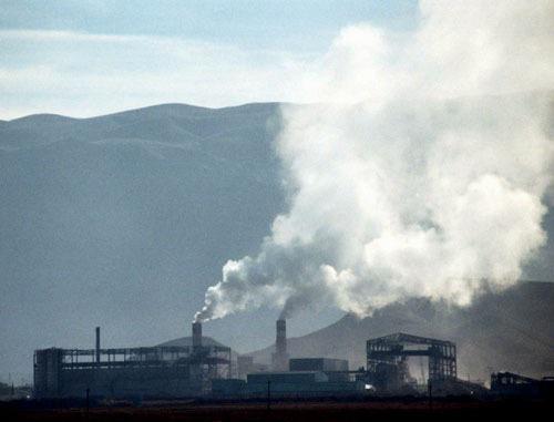 Металлургический завод "Электроцинк". Фото http://osinform.ru/
