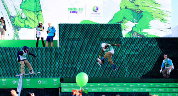 Третий сезон "Больших игр Мегафона" стартует 28 сентября на Форумной площади в Новороссийске. Фото предоставлено ОАО «МегаФон»