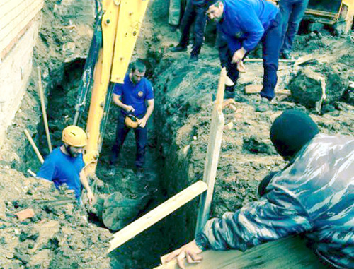 Спасательные работы. Фото пресс-службы ГУ МЧС РФ по Республике Ингушетия Спасательные работы. Фото пресс-службы ГУ МЧС РФ по Республике Ингушетия