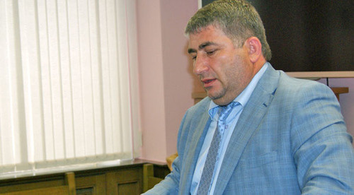 Председатель избирательной комиссии КЧР Мехти Байтоков в зале Верховного суда Карачаево-Черкесии. Москва, 1 сентября 2014 г. Фото Натальи Крайновой для "Кавказского узла"