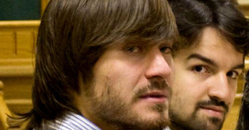 Джабраил Махмудов (слева) и адвокат Мурад Мусаев. Фото: RFE/RL http://www.svoboda.org/