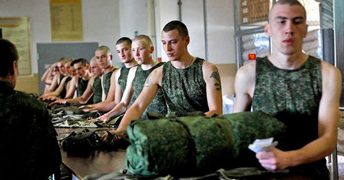 Призывники. Фото: Владимир Аносов. ЮГА.ру
