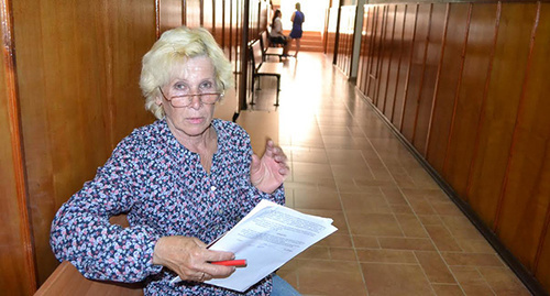 Людмила Савельева. Фото Светланы Кравченко для "Кавказского узла" Людмила Савельева. Фото Светланы Кравченко для "Кавказского узла"