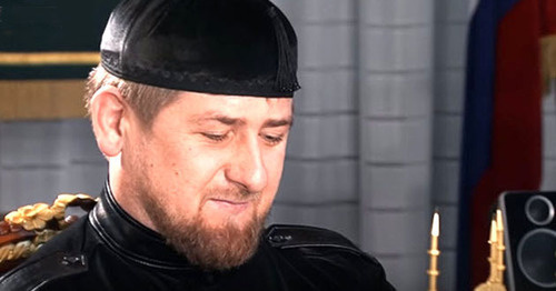 Рамзан Кадыров. Кадр из видео пользователя PanaMediaProduction https://www.youtube.com/watch?v=MgwEXRVd-ww