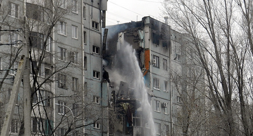 Взрыв газа в девятиэтажном доме в Волгограде. 20 октября 2015 г. Фото Татьяны Филимоновой для "Кавказского узла" Взрыв газа в девятиэтажном доме в Волгограде. 20 октября 2015 г. Фото Татьяны Филимоновой для "Кавказского узла"