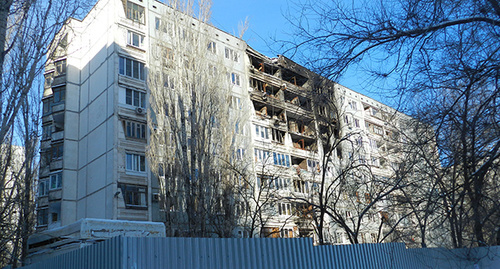 Разрушенный дом в Волгограде. Фото Татьяны Филимоновой для "Кавказского узла" Разрушенный дом в Волгограде. Фото Татьяны Филимоновой для "Кавказского узла"