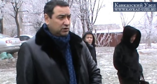 Виктор Тураев. Кадр из видео "Кавказского узла" Виктор Тураев. Кадр из видео "Кавказского узла"