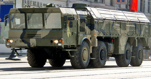 Оперативно-тактический ракетный комплекс"Искандер-М". Фото: Digr https://ru.wikipedia.org Оперативно-тактический ракетный комплекс"Искандер-М". Фото: Digr https://ru.wikipedia.org