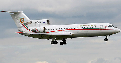 Самолет компании "Грозный Авиа". Фото http://www.airlines-inform.ru/russian_airlines/GroznyAvia.html Самолет компании "Грозный Авиа". Фото http://www.airlines-inform.ru/russian_airlines/GroznyAvia.html