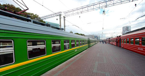 Пассажирские поезда. Фото: Юрий Гречко / Югополис Пассажирские поезда. Фото: Юрий Гречко / Югополис