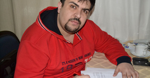Михаил Абрамян. Фото Светланы Кравченко для "Кавказского узла" Михаил Абрамян. Фото Светланы Кравченко для "Кавказского узла"