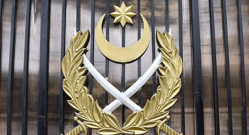 Герб Министерства обороны Азербайджана. Фото © Sputnik / Murad Orujov
https://ru.sputnik.az/karabakh/20170227/409141862/minoboroni-azerbaijan-soldat-loj-armeniya.html