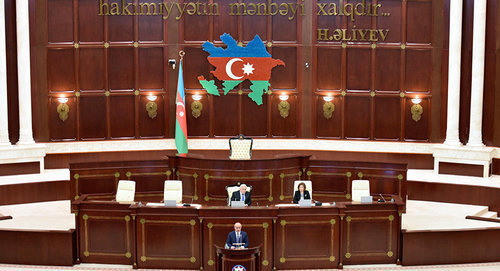 Заседание парламента Азербайджана. Фото© Sputnik / Murad Orujov https://ru.sputnik.az/azerbaijan/20170414/409826118/milli-medzhlis-plenarnoe-zasedanie.html Заседание парламента Азербайджана. Фото© Sputnik / Murad Orujov https://ru.sputnik.az/azerbaijan/20170414/409826118/milli-medzhlis-plenarnoe-zasedanie.html