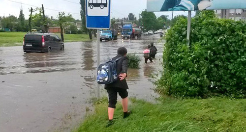 Подтопление в Ставропольском крае. 25 мая 2017 г. Фото http://bloknot-stavropol.ru

