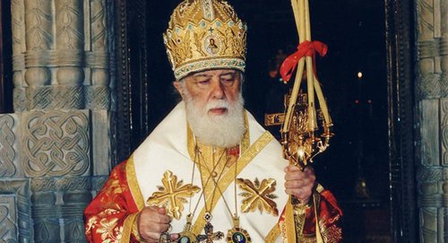 Католикос-Патриарх всея Грузии Илия II. Фото © FB / Giorgi Kvirikashvili http://sputnik-georgia.ru/georgia/20170104/234435261/Pervye-lica-Gruzii-pozdravili-Iliju-Vtorogo-s-dnem-rozhdenija.html
Католикос-Патриарх всея Грузии Илия II. Фото © FB / Giorgi Kvirikashvili http://sputnik-georgia.ru/georgia/20170104/234435261/Pervye-lica-Gruzii-pozdravili-Iliju-Vtorogo-s-dnem-rozhdenija.html