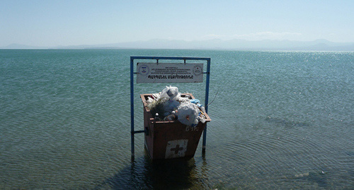 Озеро Севан. Фото Армине Мартиросян для "Кавказского узла"