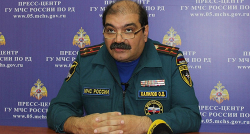 Представитель МЧС по Дагестану Олег Халилов. Фото http://05.mchs.gov.ru/pressroom/news/item/960299 Представитель МЧС по Дагестану Олег Халилов. Фото http://05.mchs.gov.ru/pressroom/news/item/960299