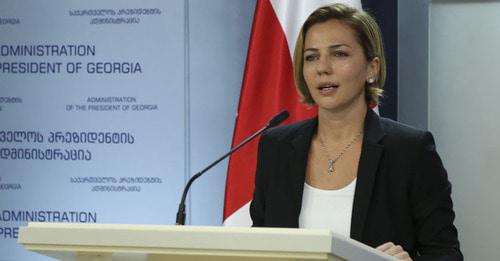 Ана Долидзе. Фото Галины Готуа для "Кавказского узла"