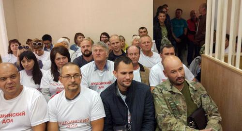 На заседании суда. Фото Светланы Кравченко для "Кавказского узла"