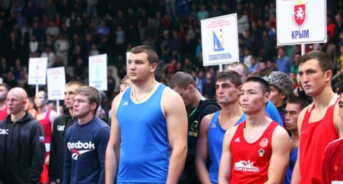 Участники чемпионата России по боксу в Грозном. Фото http://www.grozny-inform.ru/multimedia/photos/89013/ Участники чемпионата России по боксу в Грозном. Фото http://www.grozny-inform.ru/multimedia/photos/89013/