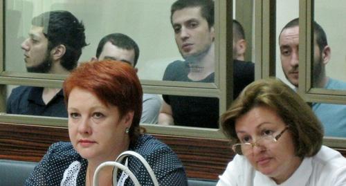 Заседание по делу "Орджоникидзевского джамаата". Фото Константина Волгина для "Кавказского узла"
