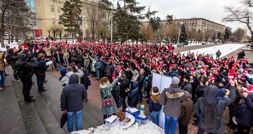 Собрание инициативной группы сторонников Навального в Волгограде. Фото: Алексей Волков Собрание инициативной группы сторонников Навального в Волгограде. Фото: Алексей Волков