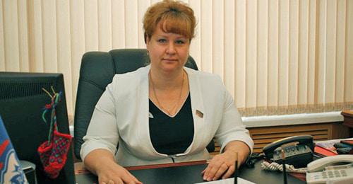 Марина Абрамкина. Фото: Официальный сайт партии "Республика Дагестан" http://dagestan.er.ru/ Марина Абрамкина. Фото: Официальный сайт партии "Республика Дагестан" http://dagestan.er.ru/