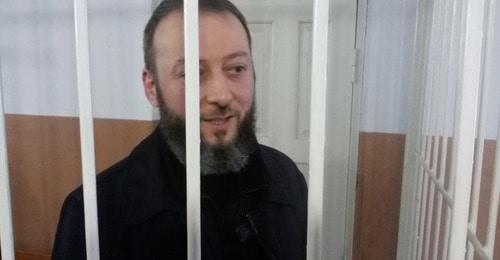 Магомед Хазбиев в суде. Фото Умара Йовлоя для "Кавказского узла" Магомед Хазбиев в суде. Фото Умара Йовлоя для "Кавказского узла"