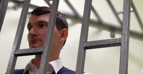 Александр Валов в суде в Сочи. Фото Светланы Кравченко для "Кавказского узла". Александр Валов в суде в Сочи. Фото Светланы Кравченко для "Кавказского узла".