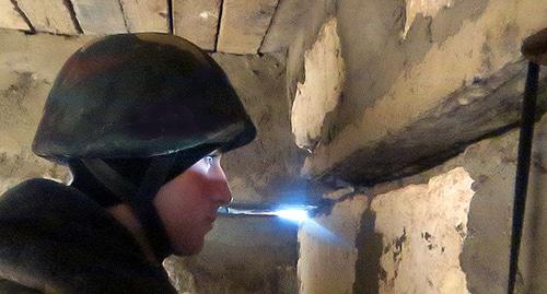 На боевых позициях в зоне карабахского конфликта. Фото Алвард Григорян для "Кавказского узла" На боевых позициях в зоне карабахского конфликта. Фото Алвард Григорян для "Кавказского узла"