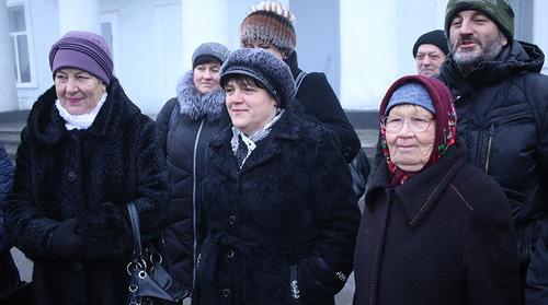 Пикет шахтеров Гуково. Март 2018 г. Фото Вячеслава Прудникова для "Кавказского узла" Пикет шахтеров Гуково. Март 2018 г. Фото Вячеслава Прудникова для "Кавказского узла"