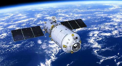 Китайская орбитальная станция "Тяньгун-1". Фото https://ru.wikipedia.org/wiki/Тяньгун-1 Китайская орбитальная станция "Тяньгун-1". Фото https://ru.wikipedia.org/wiki/Тяньгун-1