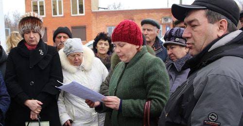 Пикет шахтеров в Гуково. Март 2018 года. Фото Вячеслава Прудникова для "Кавказского узла" Пикет шахтеров в Гуково. Март 2018 года. Фото Вячеслава Прудникова для "Кавказского узла"