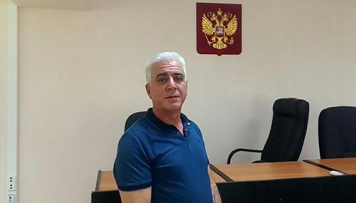 Расим Гулиев, брат подсудимого. Фото Веры Жердевой для "Кавказского узла" Расим Гулиев, брат подсудимого. Фото Веры Жердевой для "Кавказского узла"