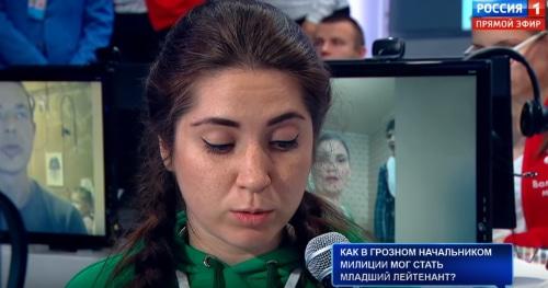 Кадр прямого эфира "прямой линии" с Путиным 7 июня 2018 года. https://www.youtube.com/watch?v=bwAgepeEw3k&t=4541s Кадр прямого эфира "прямой линии" с Путиным 7 июня 2018 года. https://www.youtube.com/watch?v=bwAgepeEw3k&t=4541s