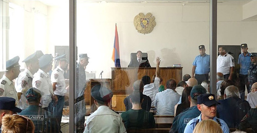 Суд над участниками "Сасна "Црер". Фото © Sputnik / Aram Nersisyan https://ru.armeniasputnik.am/armenia/20170726/8086963/sud-reshil-nakazat-advokatov-sasna-crer.html Суд над участниками "Сасна "Црер". Фото © Sputnik / Aram Nersisyan https://ru.armeniasputnik.am/armenia/20170726/8086963/sud-reshil-nakazat-advokatov-sasna-crer.html