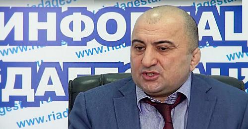 Магомед Хизриев. Кадр из видео пользователя 
РГВК "Дагестан" https://www.youtube.com/watch?v=IogApGCAx1k