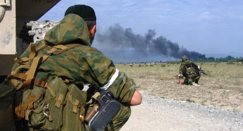 Бойцы батальона "Восток" в Грузии. Фото: Яна Амелина, https://commons.wikimedia.org/wiki/File:Battalion_Vostok_3.jpg Бойцы батальона "Восток" в Грузии. Фото: Яна Амелина, https://commons.wikimedia.org/wiki/File:Battalion_Vostok_3.jpg