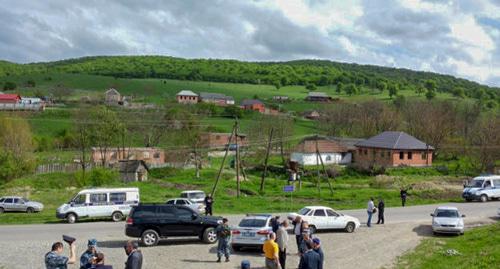 Село Яндаре Назрановского района Ингушетии. Фото пресс-службы МВД Ингушетии, 06.mvd.ru
