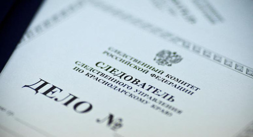 Папка с уголовным делом. Фото Федор Обмайкин / Югополис
