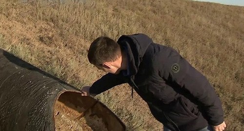 Сточные трубы. Фото: "Новости" на Первом канале / youtube.com Сточные трубы. Фото: "Новости" на Первом канале / youtube.com