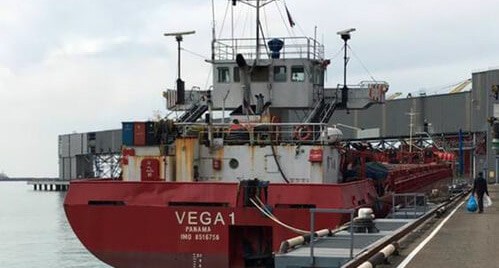 Теплоход Vega 1 в порту Туапсе. Фото пресс-службы РПСМ Теплоход Vega 1 в порту Туапсе. Фото пресс-службы РПСМ