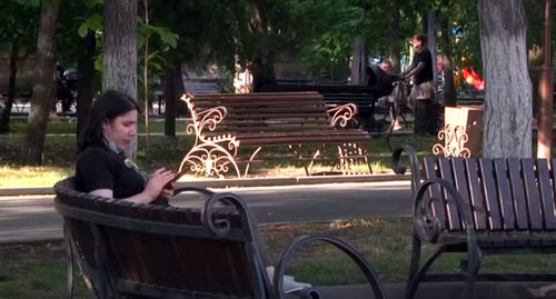 На улице Черкесска. Кадр видео 
Архыз 24 https://www.youtube.com/watch?time_continue=42&v=XnsjNbz8nzw&feature=emb_logo