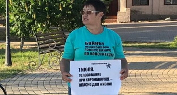 Татьяна Педан на пикете. Фото Татьяны Реввы. Татьяна Педан на пикете. Фото Татьяны Реввы.
