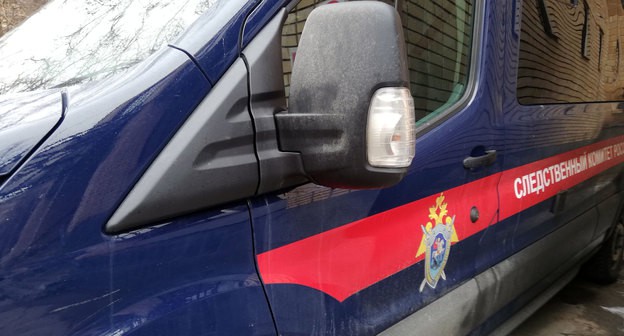 Автомобиль СК России. Фото Нины Тумановой для ""Кавказского узла" Автомобиль СК России. Фото Нины Тумановой для ""Кавказского узла"