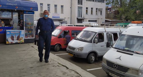 Степанакертский автовокзал. Нагорный Карабах. 10 сентября 2020 года. Фото Алвард Григорян для "Кавказского узла" Степанакертский автовокзал. Нагорный Карабах. 10 сентября 2020 года. Фото Алвард Григорян для "Кавказского узла"