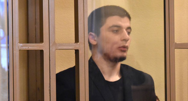 Хидирнаби Казуев в зале суда. Фото Константина Волгина для "Кавказского узла" Хидирнаби Казуев в зале суда. Фото Константина Волгина для "Кавказского узла"